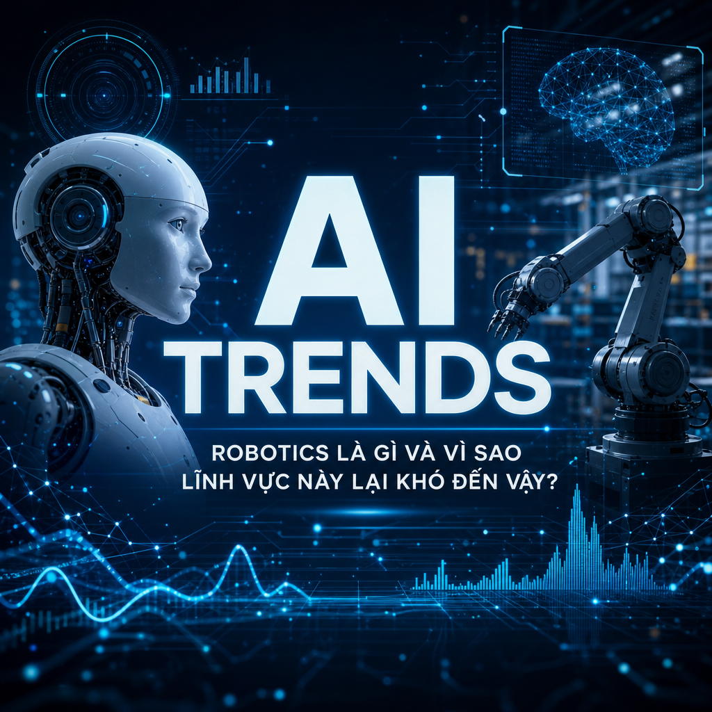 Robotics là gì và vì sao lĩnh vực này lại khó đến vậy?