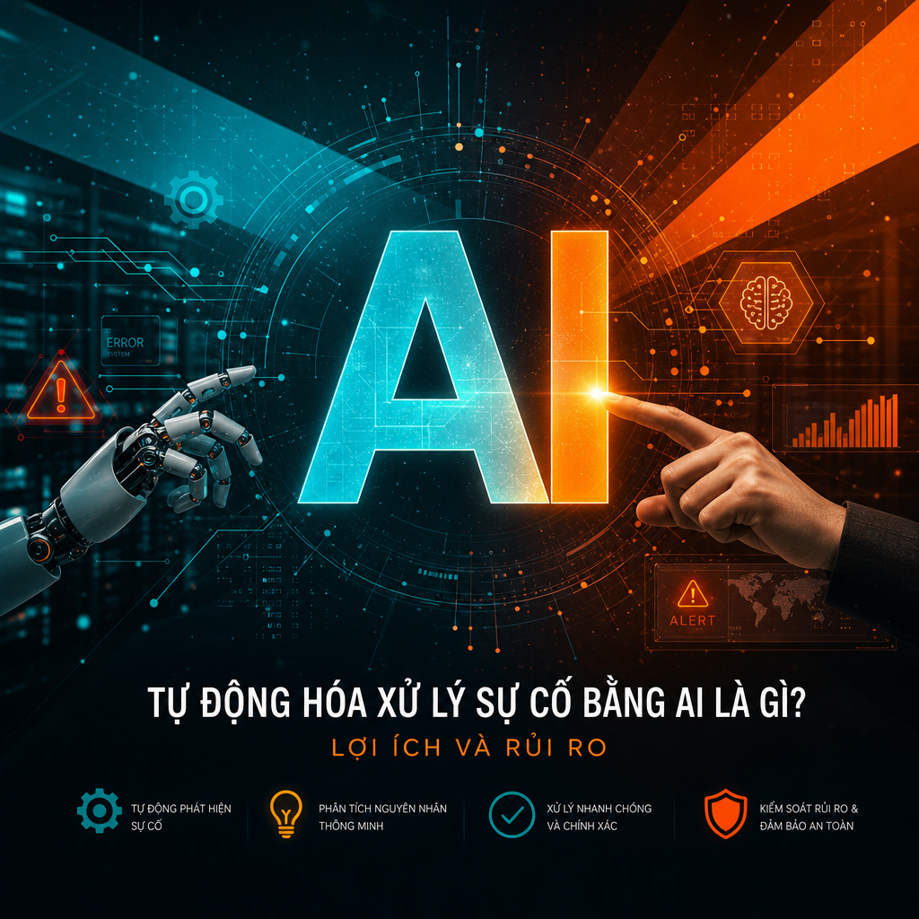 Tự động hóa xử lý sự cố bằng AI là gì? Lợi ích và rủi ro