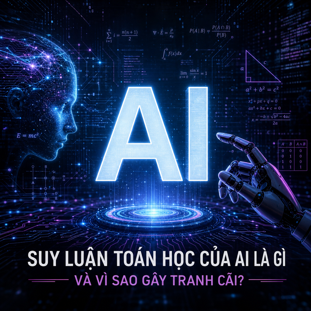 Suy luận toán học của AI là gì và vì sao gây tranh cãi?