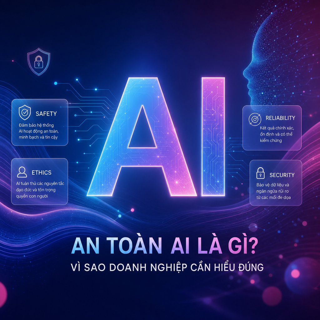 An toàn AI là gì? Vì sao doanh nghiệp cần hiểu đúng