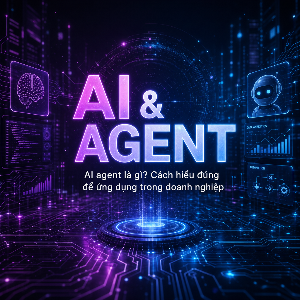 AI agent là gì? Cách hiểu đúng để ứng dụng trong doanh nghiệp