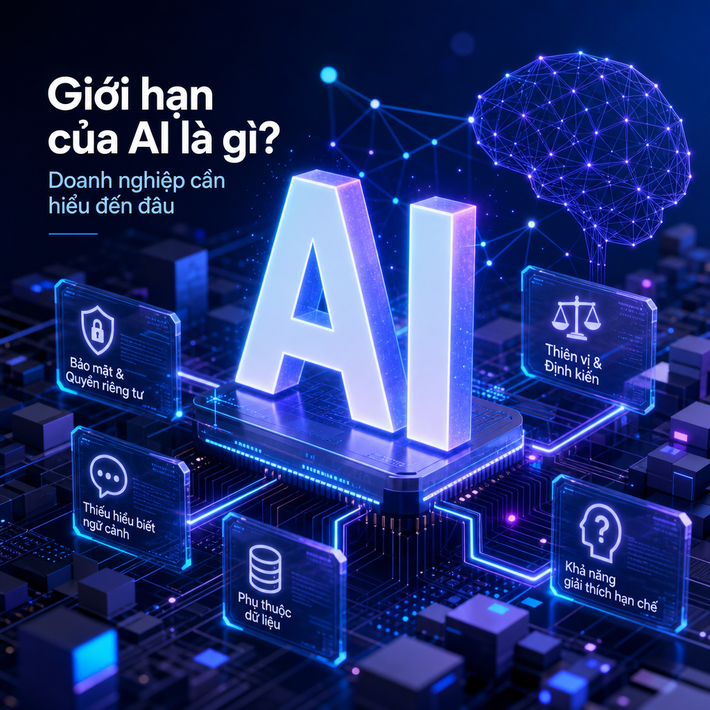 Giới hạn của AI là gì? Doanh nghiệp cần hiểu đến đâu