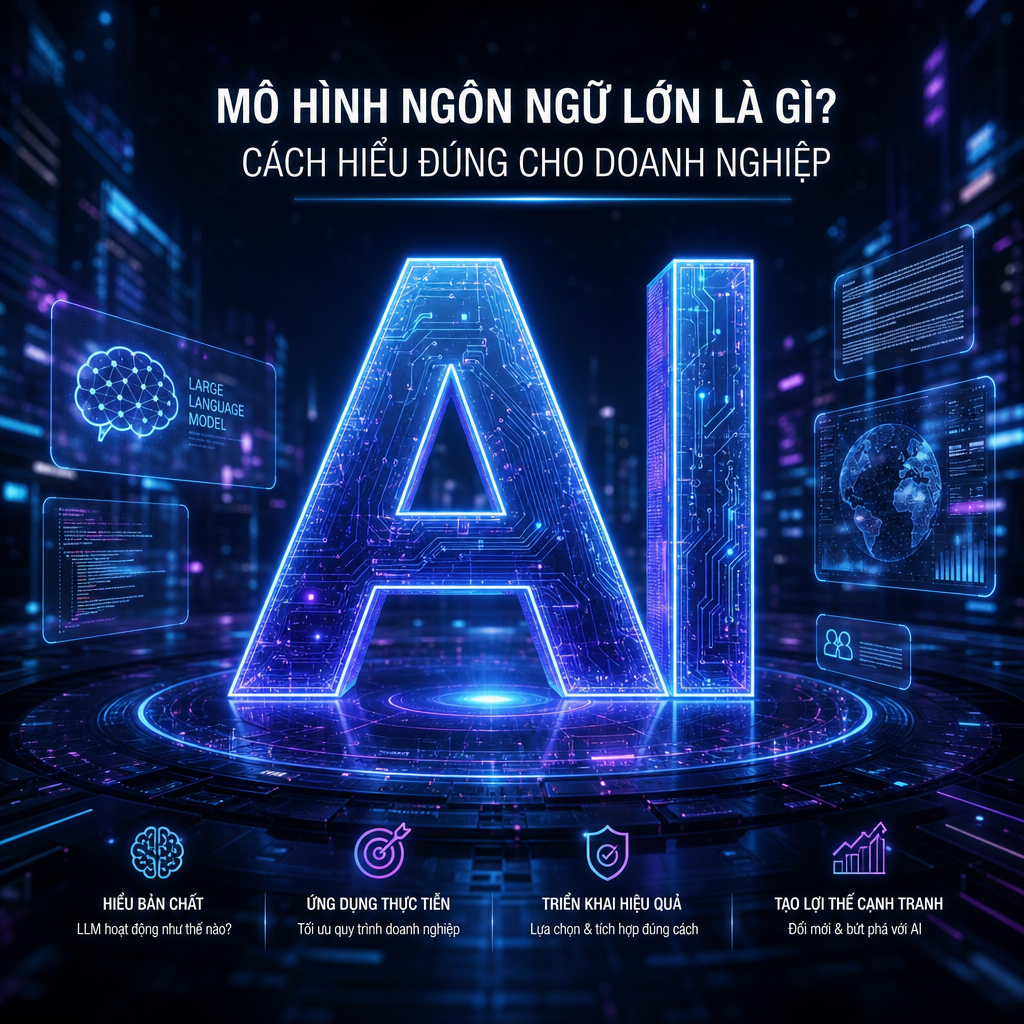 Mô hình ngôn ngữ lớn là gì? Cách hiểu đúng cho doanh nghiệp