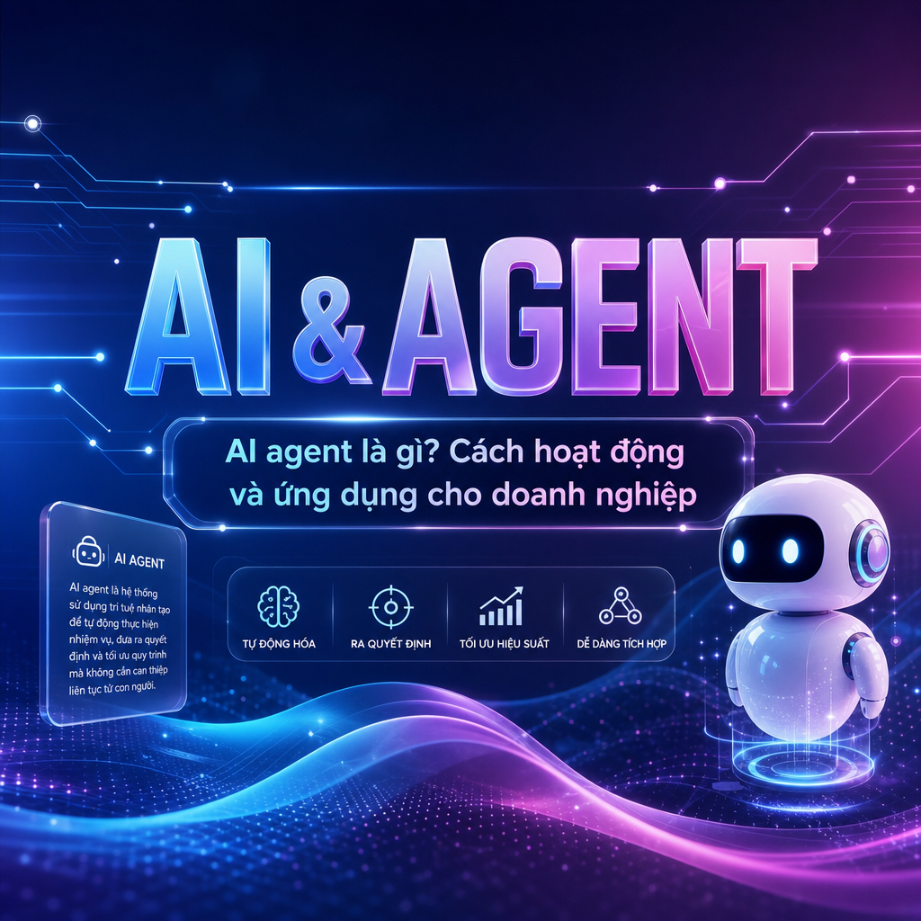 AI agent là gì? Cách hoạt động và ứng dụng cho doanh nghiệp