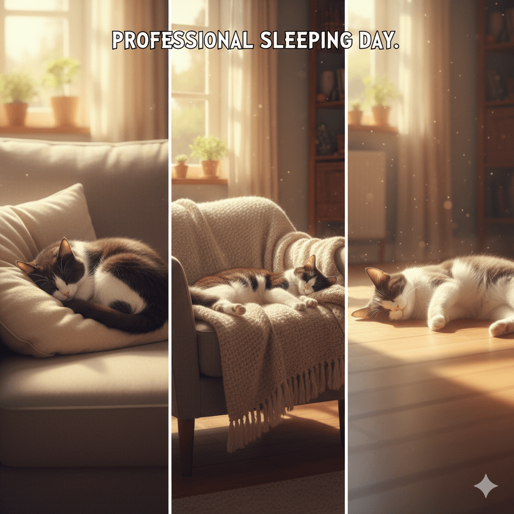 Professional Sleeping Day