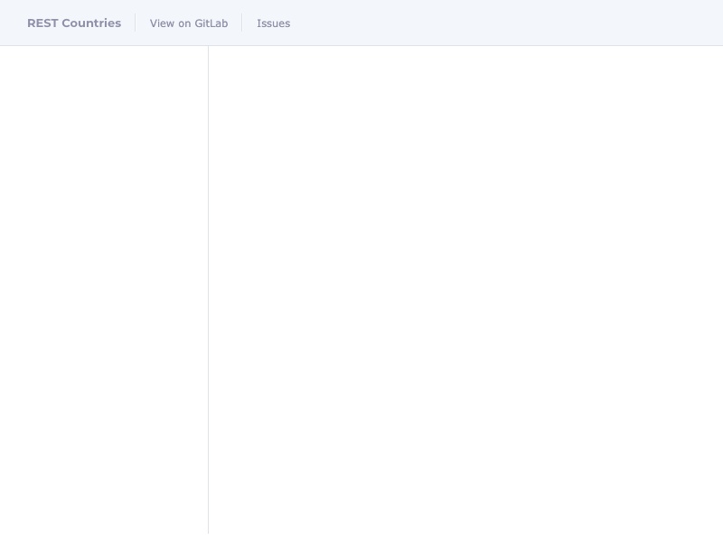 Rest Countries API