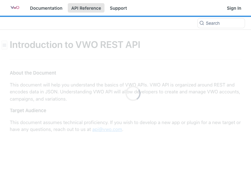 VWO API