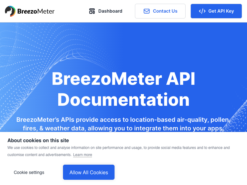 BreezoMeter API