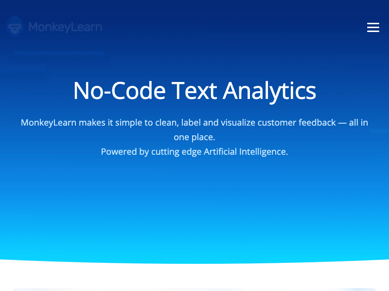 MonkeyLearn API