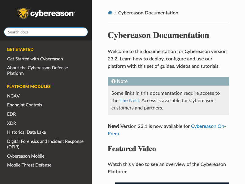 Cybereason API