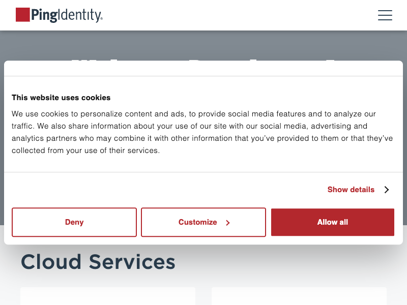 PingIdentity API