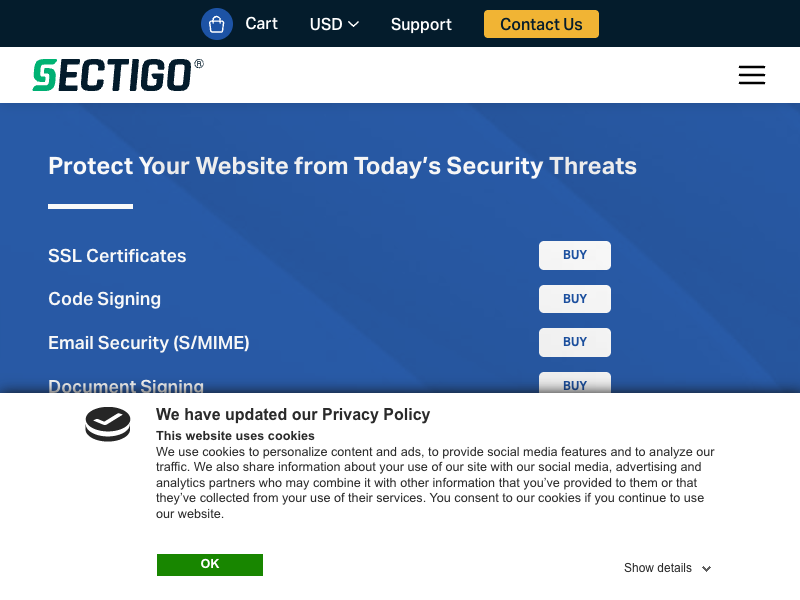 Sectigo API