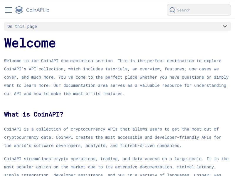 CoinAPI