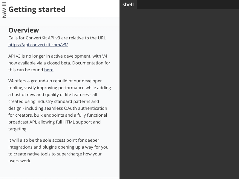 ConvertKit API