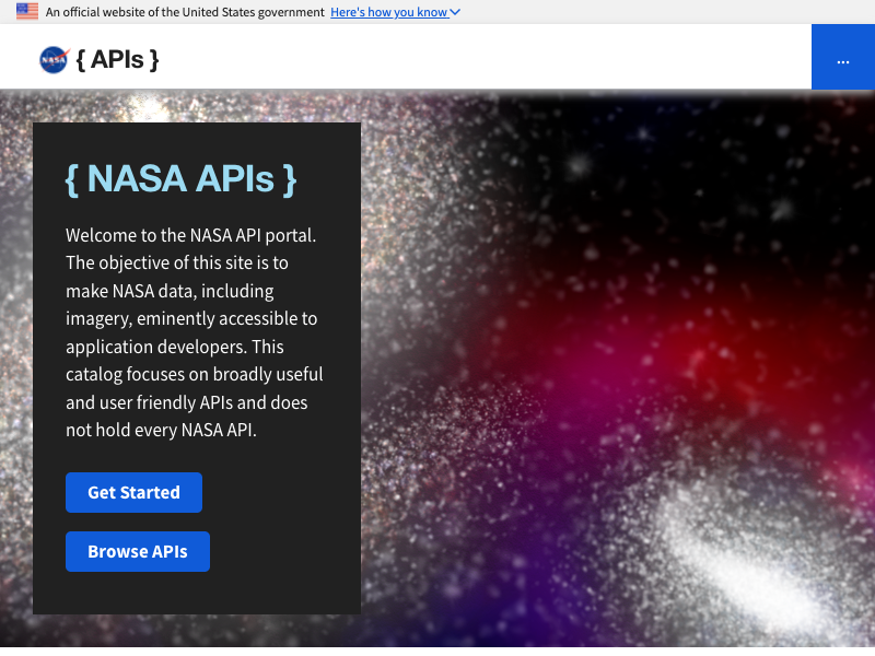 NASA APOD API