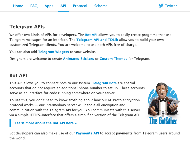 Telegram Bot API
