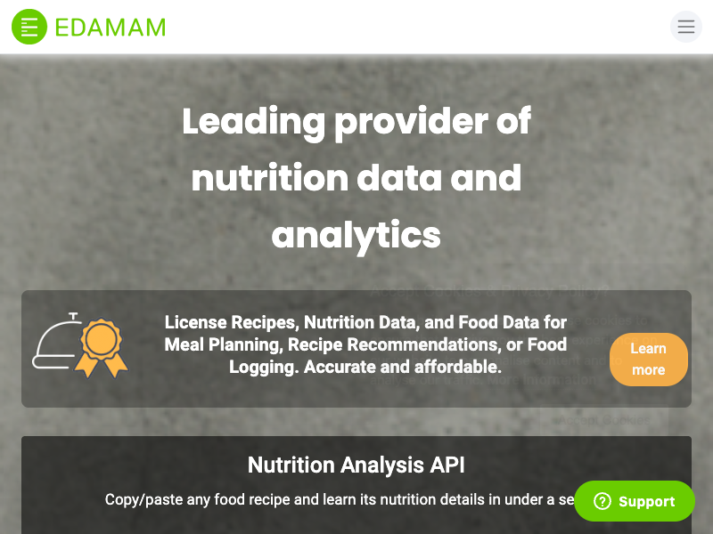 Edamam API