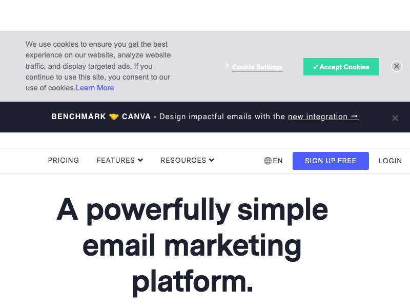 Benchmark Email API