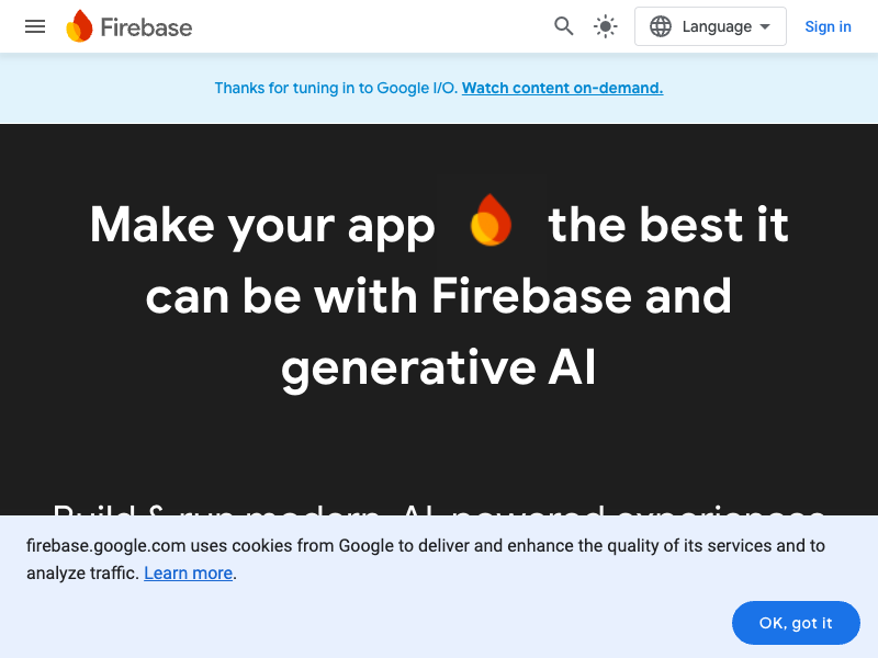 Firebase Realtime Database API