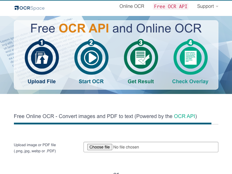 OCR.Space API