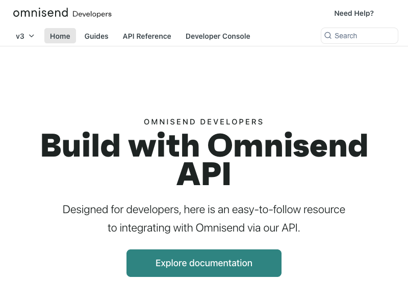 Omnisend API