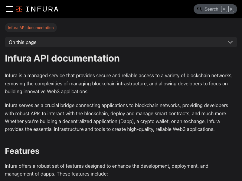 Infura API