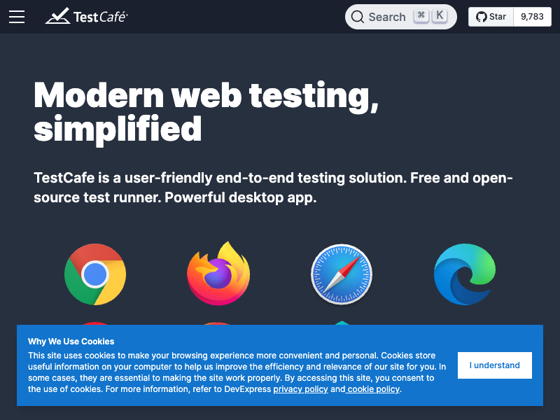 TestCafe API