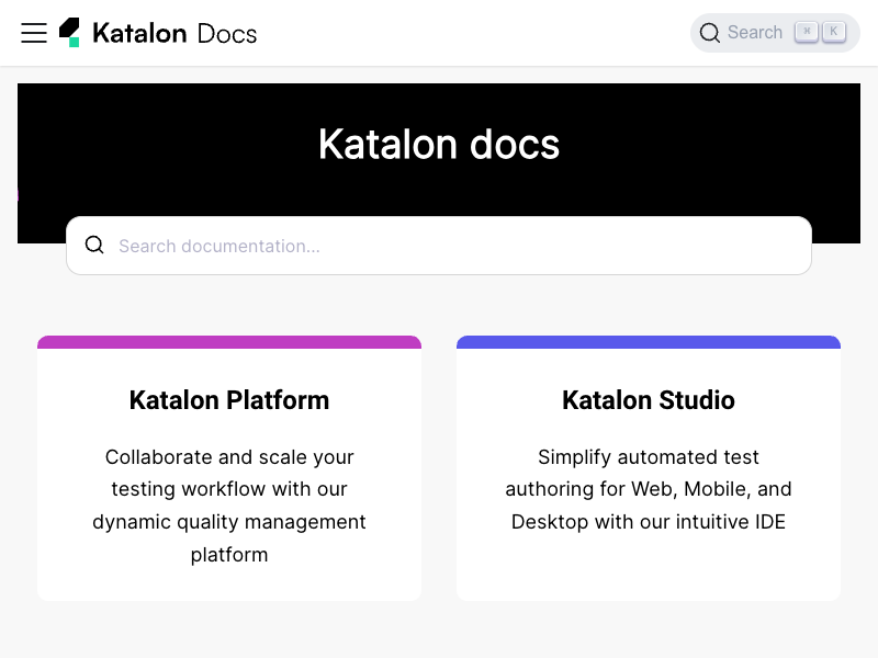 Katalon API Key Management