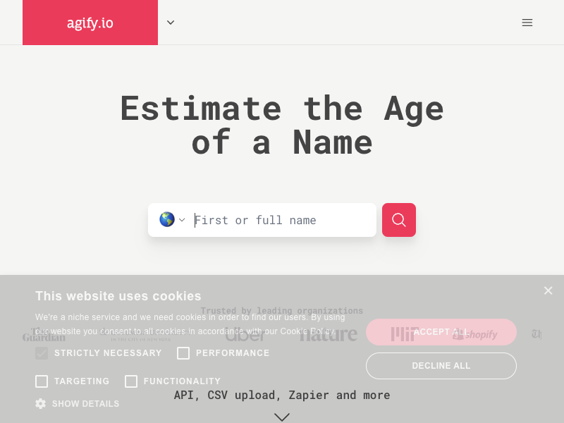 Agify API