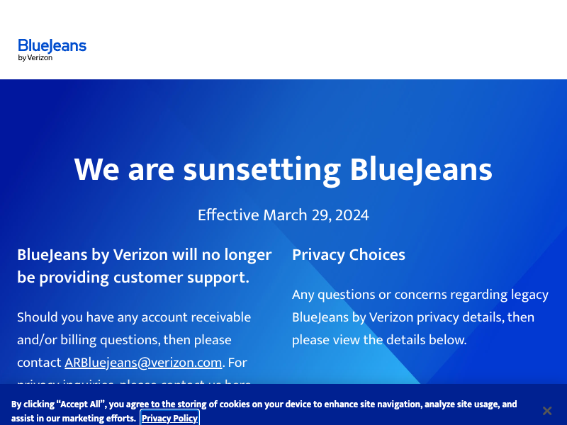 BlueJeans API