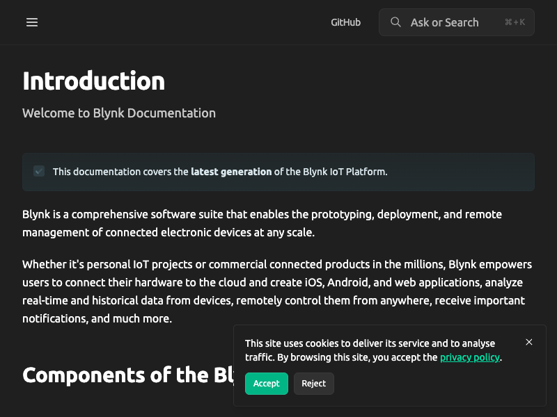 Blynk API