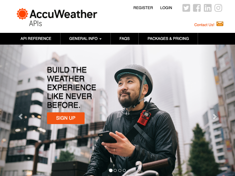 AccuWeather API