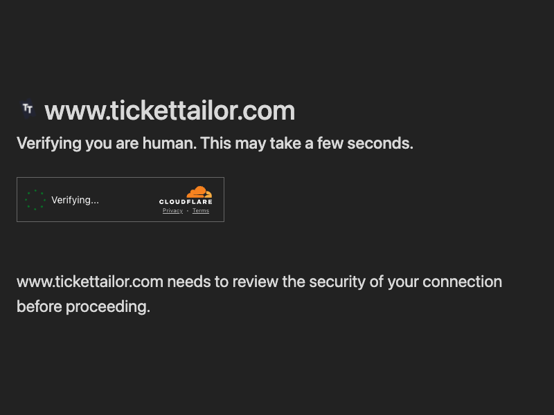 Ticket Tailor API
