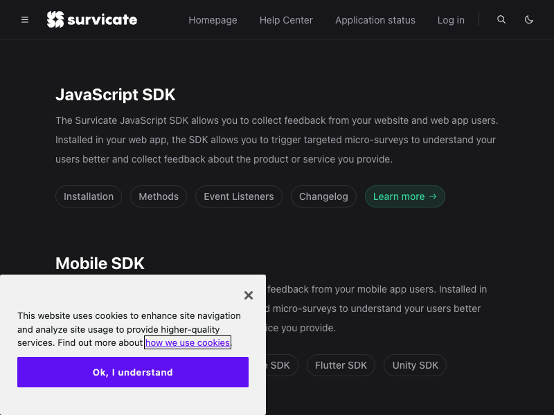 Survicate API