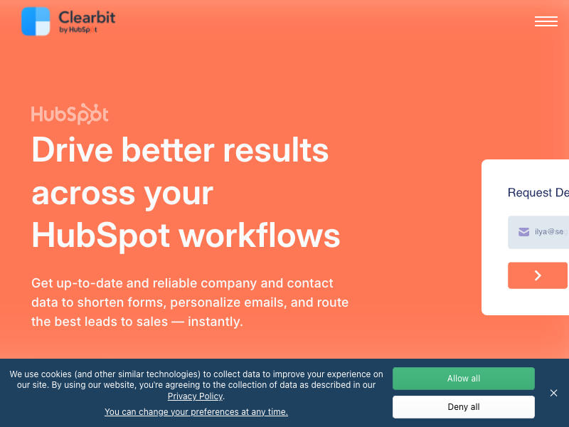 Clearbit API