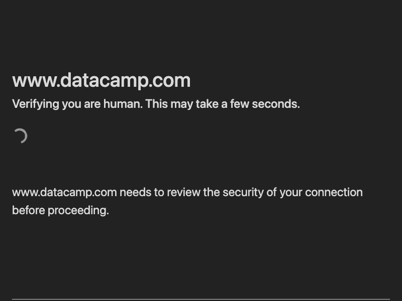 DataCamp API