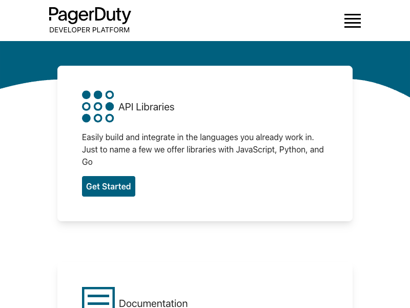 PagerDuty API