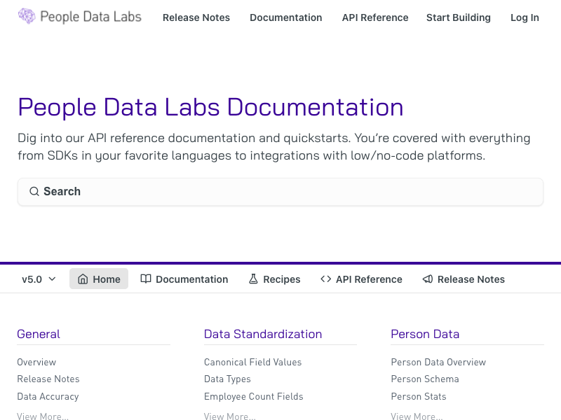 People Data Labs API