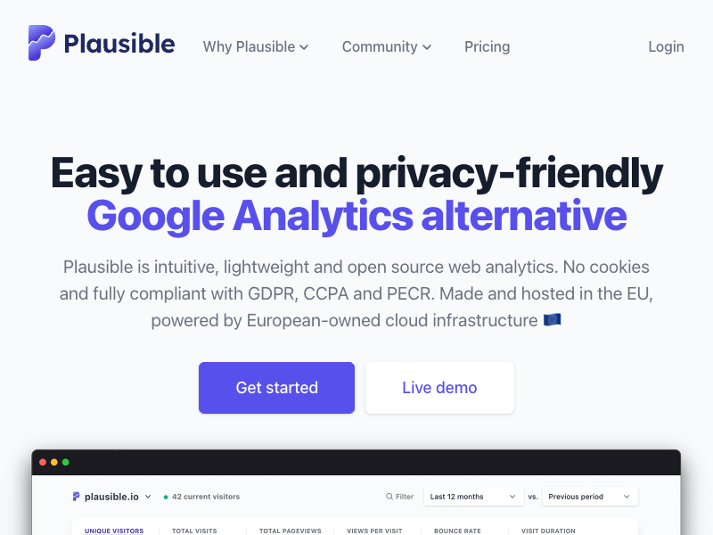Plausible Stats API