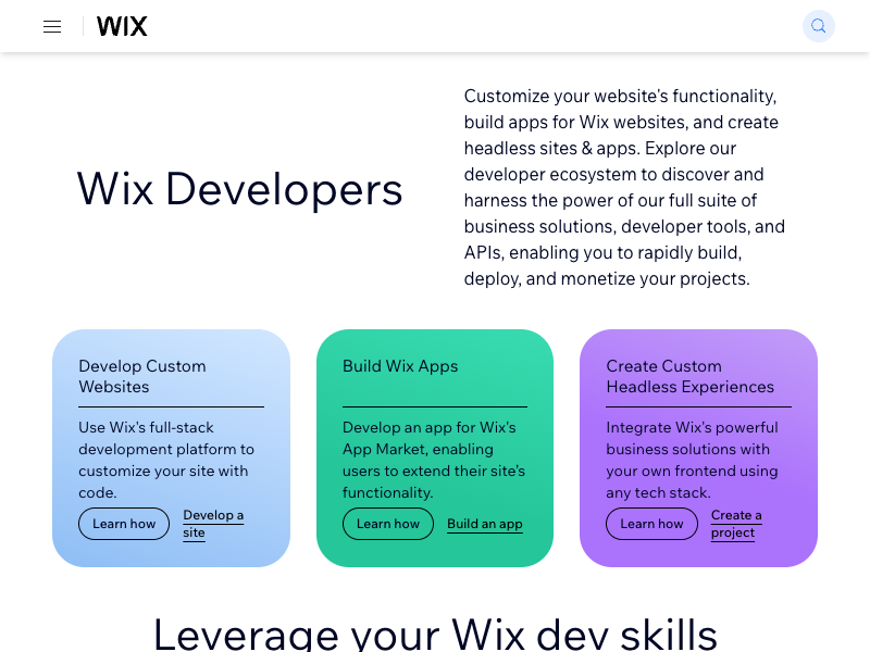 Wix API