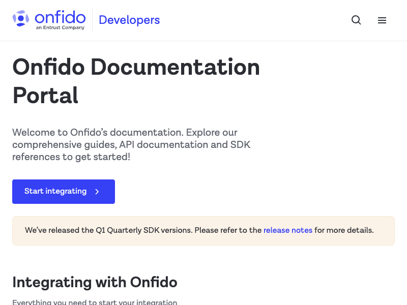 Onfido API