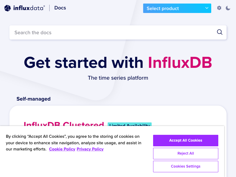 InfluxDB API