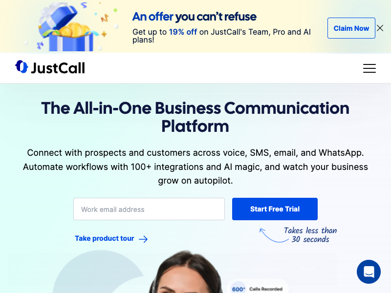 JustCall API