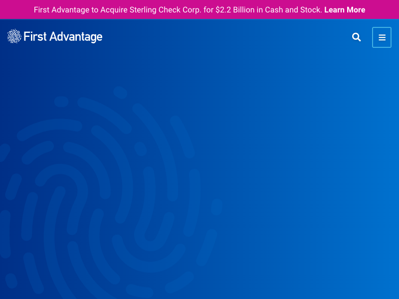 First Advantage API