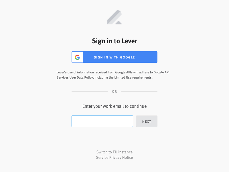Lever Hire API