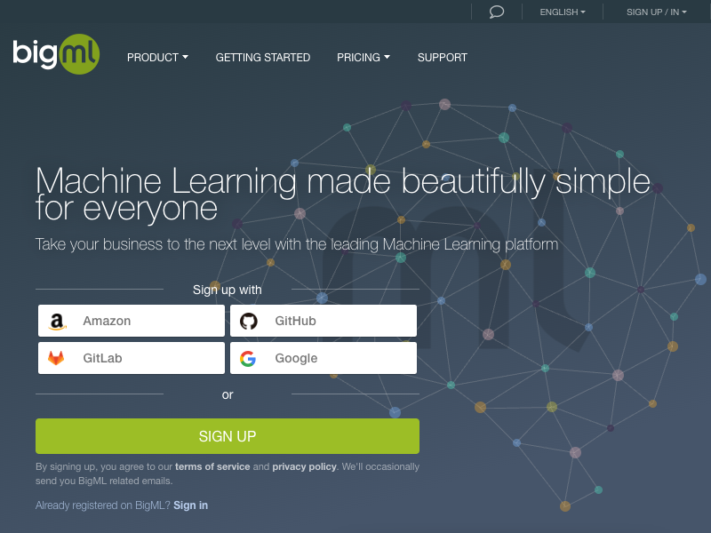 BigML API