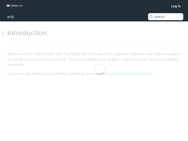 Lattice API
