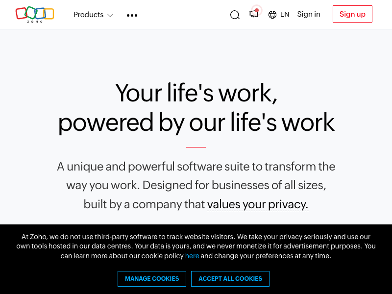 Zoho Meeting API