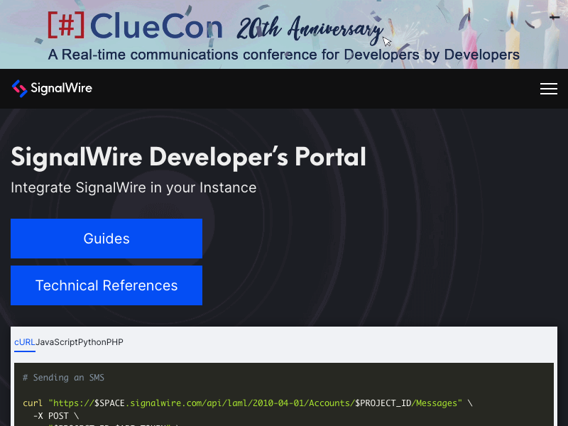 SignalWire API
