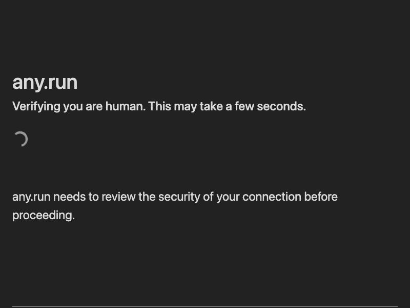 ANY.RUN API